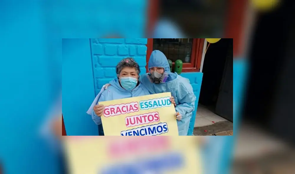 Pese a presentar comorbilidades, Victoria Cadillo logró superar la enfermedad. Foto: EsSalud Pese a presentar comorbilidades, Victoria Cadillo logró superar la enfermedad. Foto: EsSalud