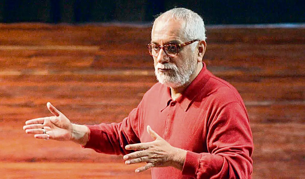 Rubio es director de teatro del grupo cultural Yuyachkani. Foto: Luis Rodríguez Pastor