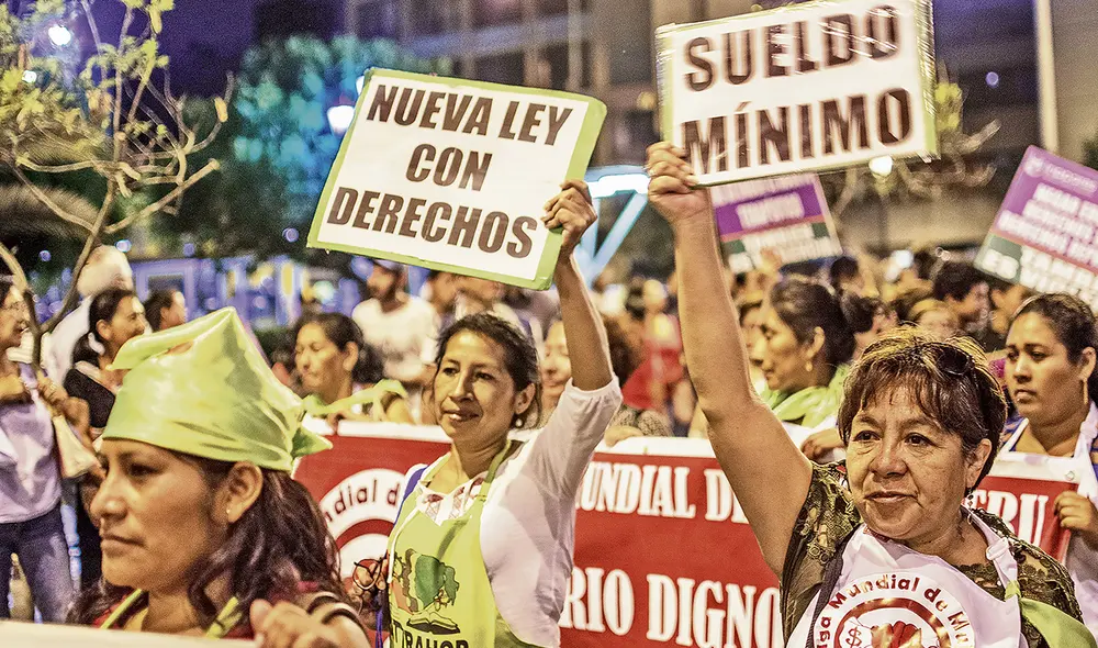 Reglamento. Dignifica la lucha de las trabajadoras del hogar. Foto: difusión