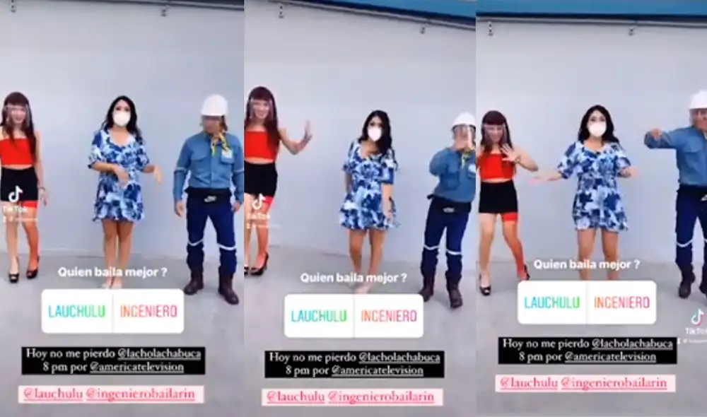 Tula Rodríguez sorprende al aparecer junto a 'La Uchulú' y el 'ingeniero bailarín'. Foto: Tula Rodríguez/ Instagram