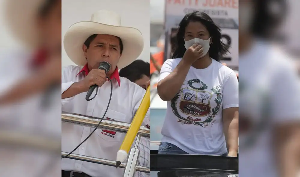 Pedro Castillo y Keiko Fujimori se diferencian en casi todo, excepto en que son feroces opositores a lo que llaman "ideología de género". Fotos: La República. Pedro Castillo y Keiko Fujimori se diferencian en casi todo, excepto en que son feroces opositores a lo que llaman "ideología de género". Fotos: La República.