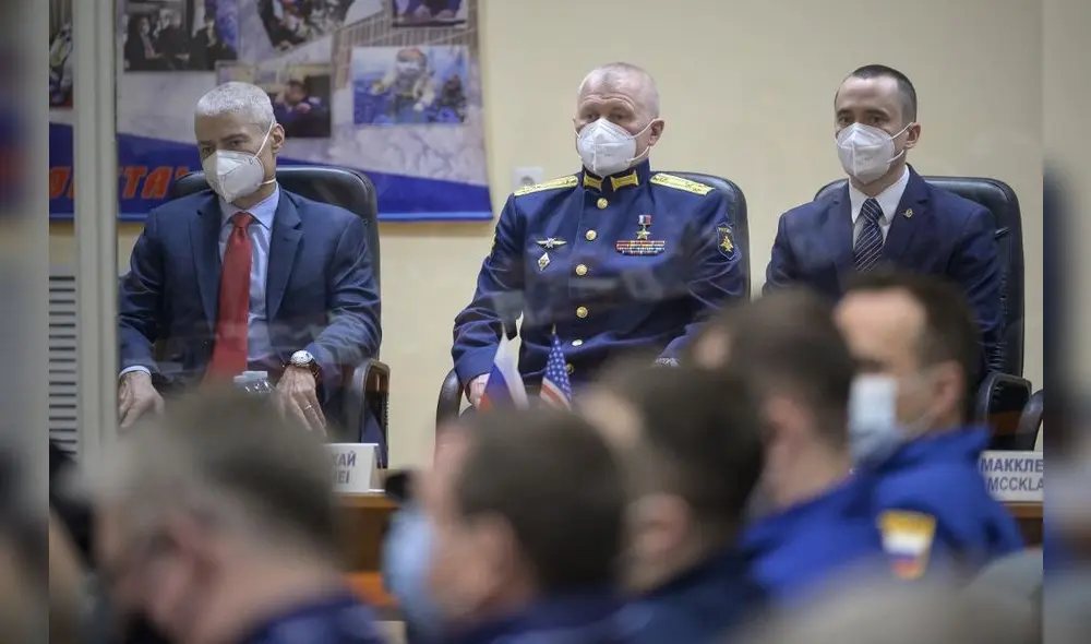 “Les comunicaremos de una forma sincera que abandonamos la EEI desde 2025”, dijo Borísov. Foto: AFP