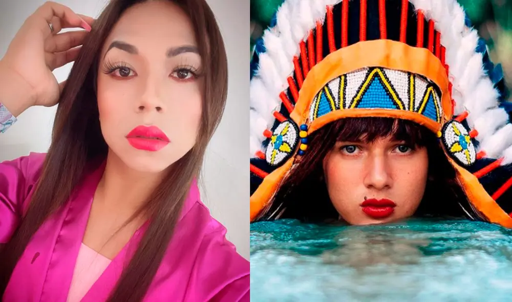 Jorge Benavides y Dayanita protagonizaron una cómica escena cuando el productor, en su papel de la ‘tía Gloria’, 'amenazó' con reemplazar a la actriz por La Uchulú. Foto: Dayanita / La Uchulú / Instagram