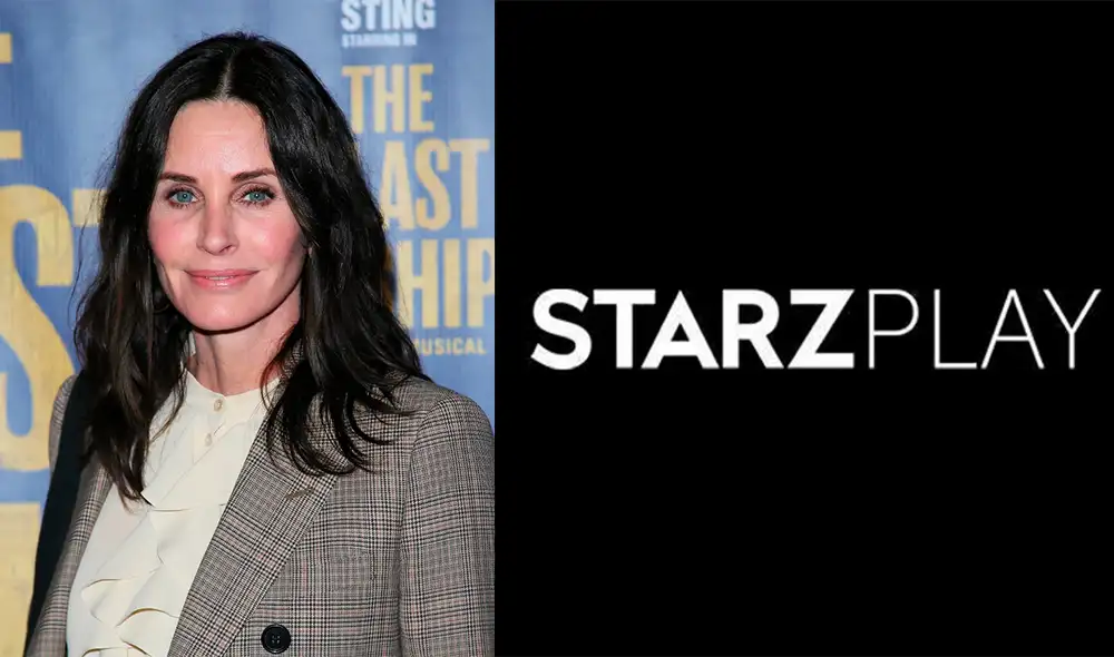 Courteney Cox vuelve a tener un protagónico en Shinig Vale. Foto: composición AFP/ Facebook Starz Courteney Cox vuelve a tener un protagónico en Shinig Vale. Foto: composición AFP/ Facebook Starz