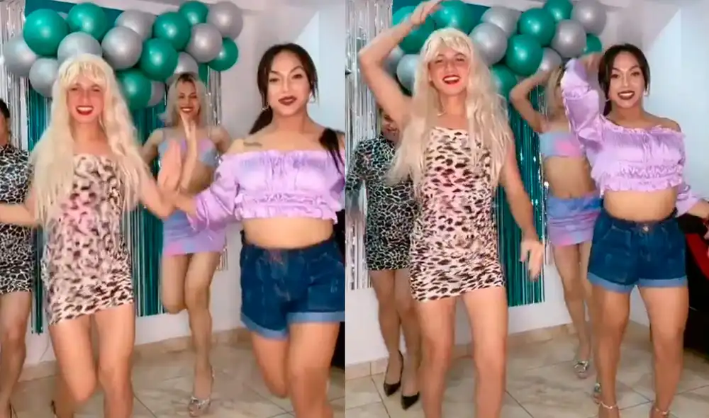 La Uchulú y Dayanita causaron sensación entre los usuarios de TikTok, en el que sus fans pidieron que la influencer se quede a trabajar al lado de la actriz cómica. Foto: