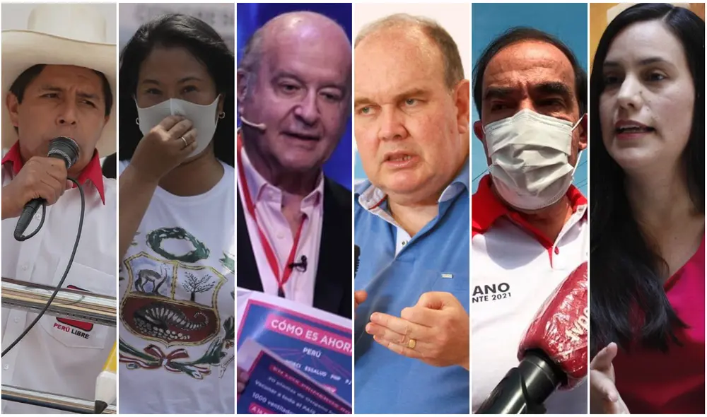 Además de salud y economía, en las redes sociales los candidatos también publicaron sus propuestas sobre corrupción y salud. Foto: Composición La República/ difusión