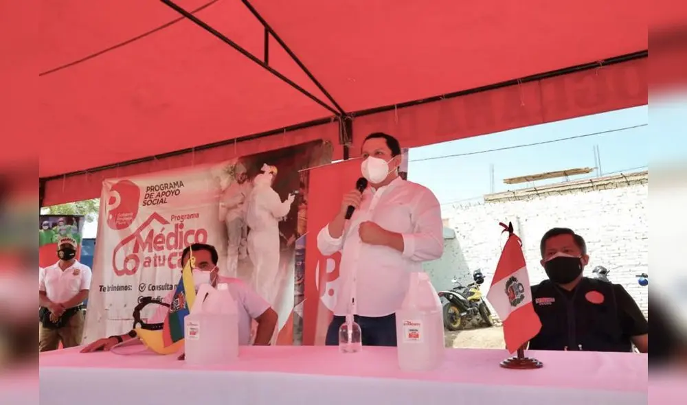 Representante del Ejecutivo regional rechazó demora de vacunas. Foto: Gore Piura