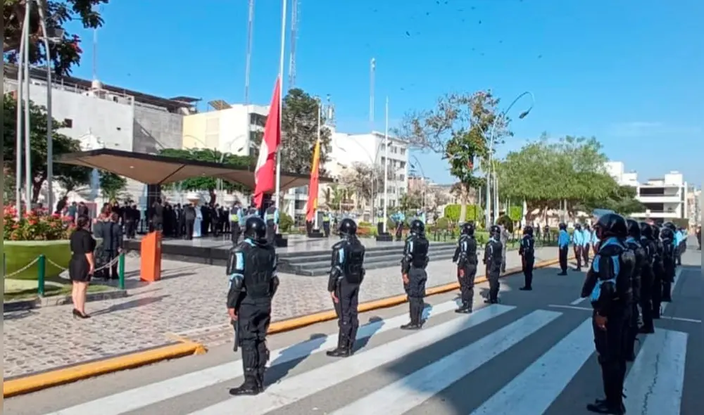 Actividades por el aniversario de Chiclayo se realizaron de forma virtual. Foto: Wilson Alarcón/Tvi Noticias Actividades por el aniversario de Chiclayo se realizaron de forma virtual. Foto: Wilson Alarcón/Tvi Noticias