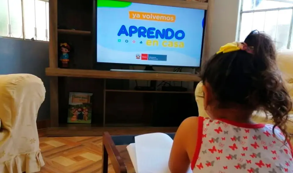 Los programas de inicial, primaria y secundaria de Aprendo en Casa 2021 se emitirán de lunes a viernes. Foto: Andina Los programas de inicial, primaria y secundaria de Aprendo en Casa 2021 se emitirán de lunes a viernes. Foto: Andina