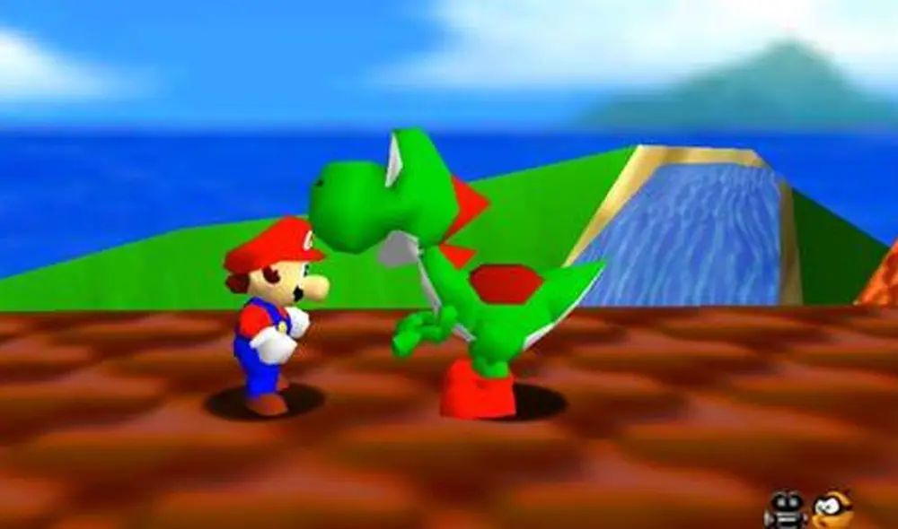 Yoshi se encuentra en el techo del castillo. Foto: captura de YouTube Yoshi se encuentra en el techo del castillo. Foto: captura de YouTube