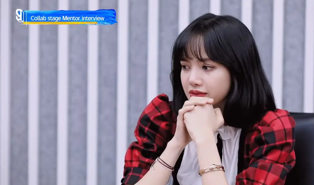 Lisa de BLACKPINK es mentora de la tercera temporada de Youth with you. Foto: captura iQIYi