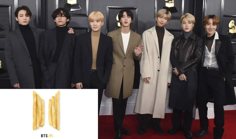 Menú de McDonald's inspirado en BTS llegará a 50 países en junio del 2021. Foto: HYBE/McDonald's