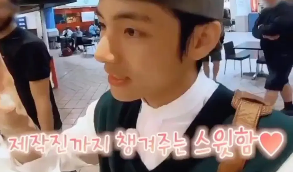 Kim Taehyung en BTS Bon Voyage Season 4. Foto: HYBE