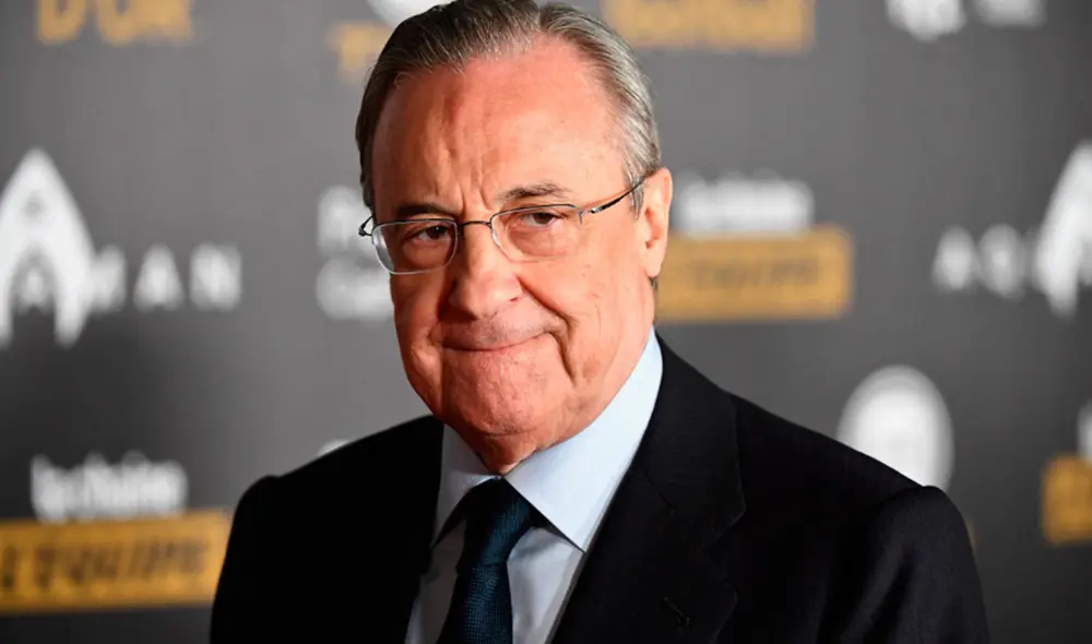 Florentino Pérez defendió la creación de la Superliga europea en entrevista para El chiringuito. Foto: AFP Florentino Pérez defendió la creación de la Superliga europea en entrevista para El chiringuito. Foto: AFP