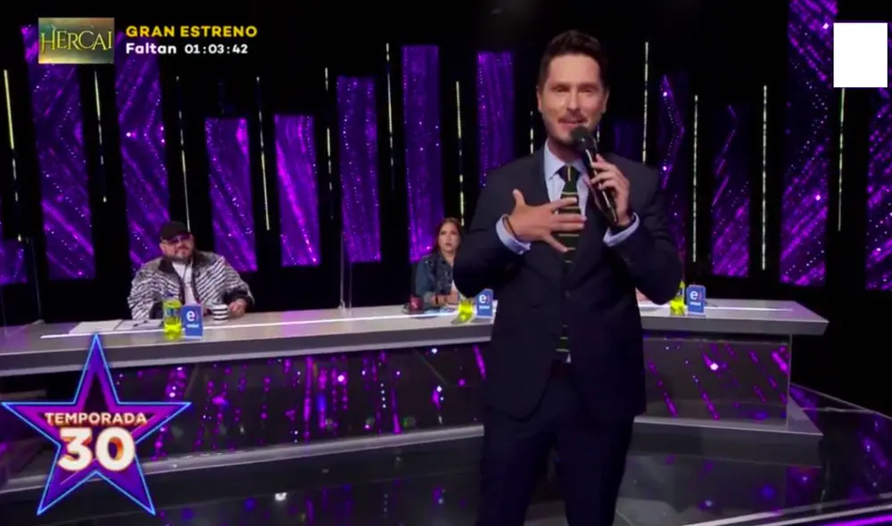 "Sé que hay gente internada, entre ellas mi mami, que puede estar viendo el programa ahora”, dijo el conductor. Foto: captura Latina
