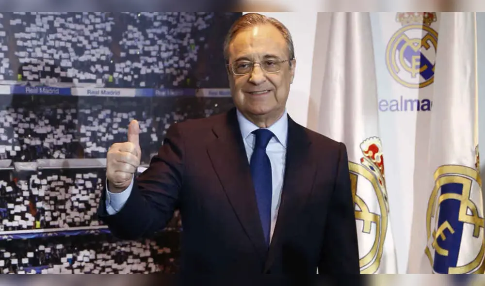 Florentino Pérez fue designado como directivo de la Superliga Europea. Foto: difusión