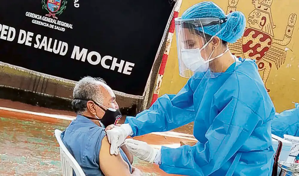 Por fin. El proceso de inmunización en las regiones será ampliado en los próximos días con las vacunas de AstraZeneca. Foto: difusión