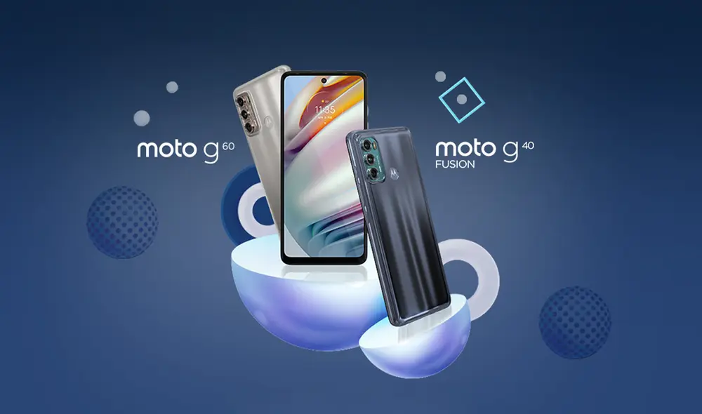 Ambos teléfonos saldrán a la venta a finales de abril. Foto: Motorola