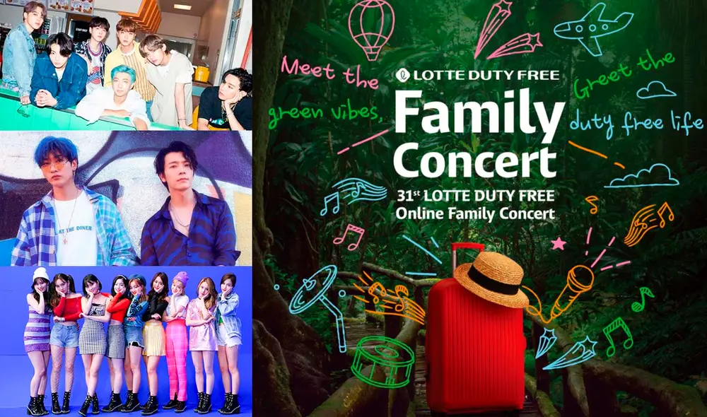 El concierto de Lotte Duty Free será gratis para los miembros que se inscriban en su plataforma. Foto: LDF El concierto de Lotte Duty Free será gratis para los miembros que se inscriban en su plataforma. Foto: LDF