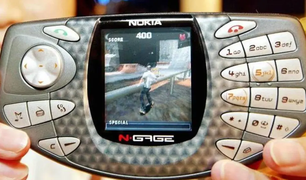 El N-Gage poseía una pantalla de 2.1 pulgadas con resolución de 208x176 píxeles. Foto: andro4all