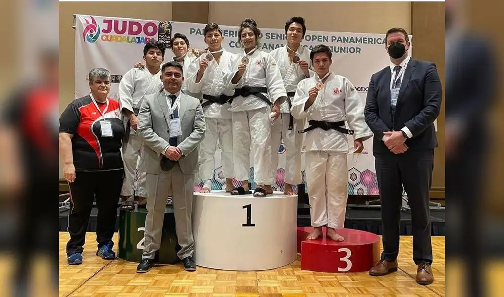 Jóvenes judocas apuntan a seguir consiguiendo logros para el Perú. Foto: IPD