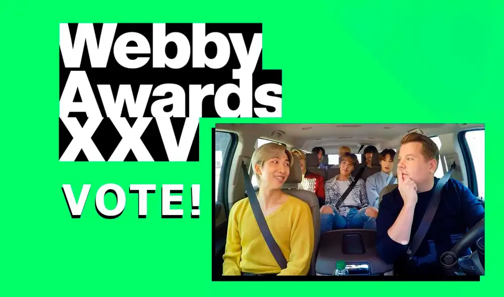 Segmentos de BTS han sido nominados en la edición 25 de los Webby Awards. Foto: composición WA/CBS