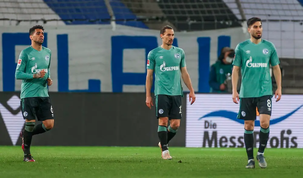 Schalke 04 perdió la categoría después de tres décadas. Foto: Twitter