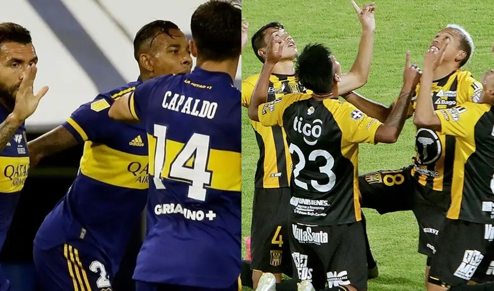 Boca y The Strongest ganaron su último partido en sus respectivas ligas. Foto: Composición GLR/TyC/Tigo Boca y The Strongest ganaron su último partido en sus respectivas ligas. Foto: Composición GLR/TyC/Tigo