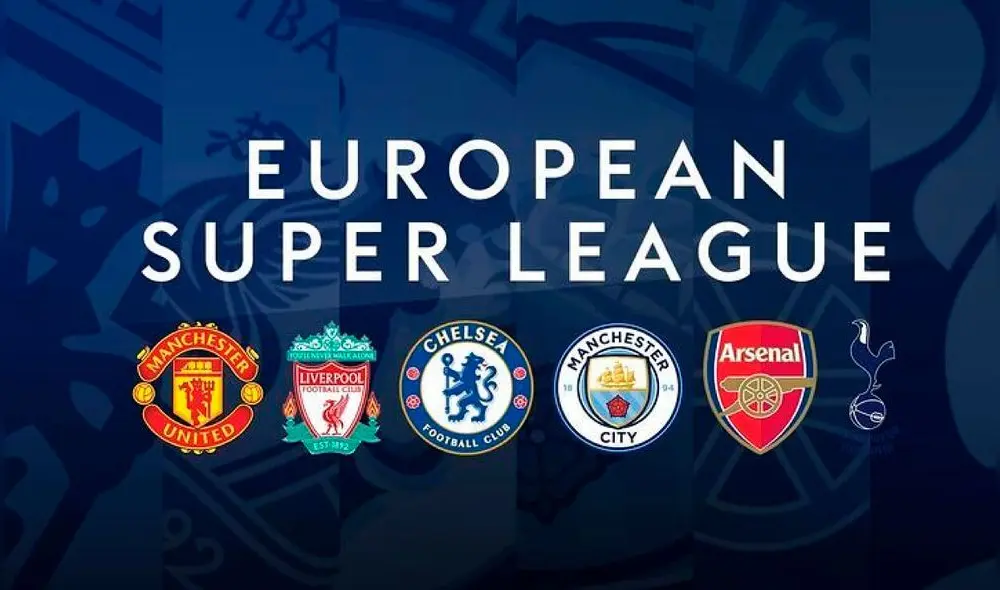 Clubes de la Premier League renuncian a participar en la Superliga. Foto: difusión Clubes de la Premier League renuncian a participar en la Superliga. Foto: difusión