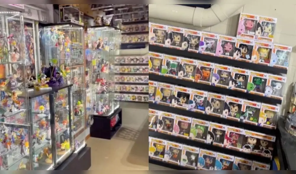 Rogers se mostró sumamente orgulloso de las figuras que viene coleccionando. Foto: captura de YouTube Rogers se mostró sumamente orgulloso de las figuras que viene coleccionando. Foto: captura de YouTube