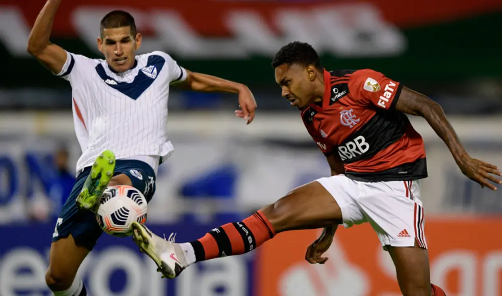 Flamengo superó a Vélez por la primera fecha del Grupo G de la Copa Libertadores 2021. Foto: AFP