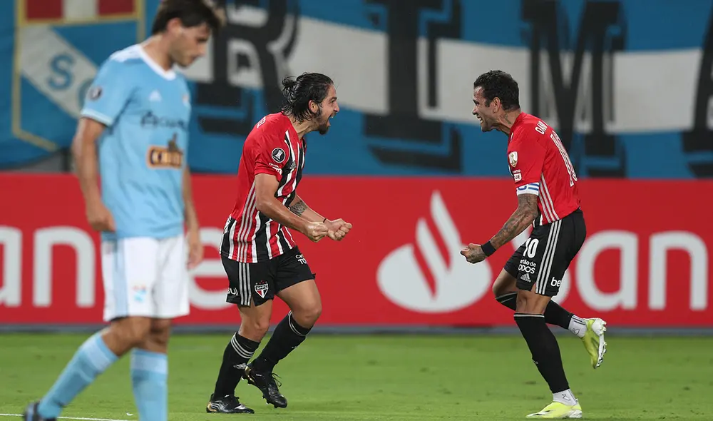 Sporting Cristal se estrenó en la Copa Libertadores 2021 con una derrota de local en Lima. Foto: AFP Sporting Cristal se estrenó en la Copa Libertadores 2021 con una derrota de local en Lima. Foto: AFP