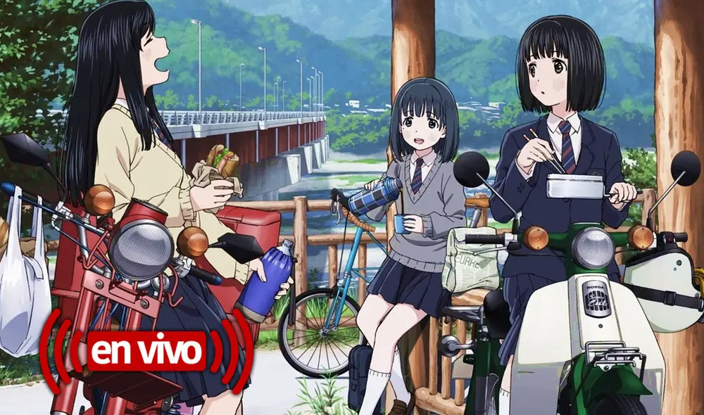 Super Cub se basa en las novelas ligeras de Tone Koken. Foto: Studio KAI