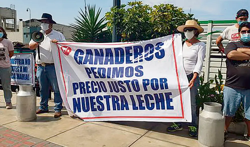 Leche. Ganaderos lecheros realizaron medidas de fuerza a nivel nacional. Fueron escuchados. Foto: difusión