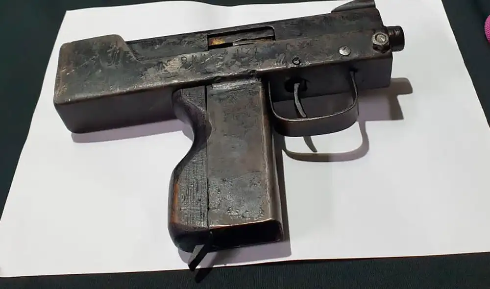 Aún se desconoce la procedencia del arma de fuego. Foto: Johann Klug / URPI-LR