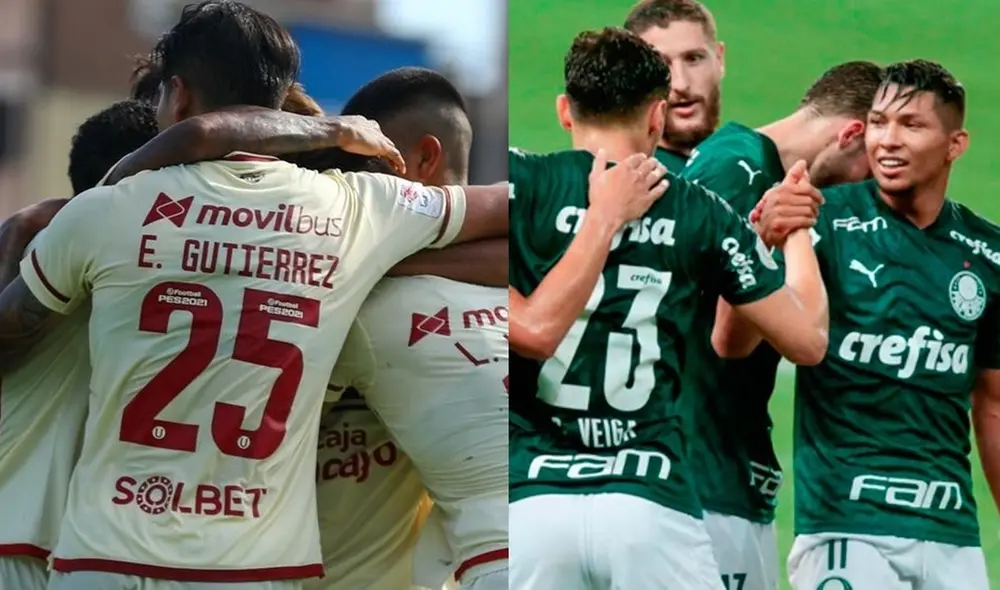 Universitario y Palmeiras jugarán su quinto partido entre ambos por Copa Libertadores. Foto: composición GLR/Liga1/EFE Universitario y Palmeiras jugarán su quinto partido entre ambos por Copa Libertadores. Foto: composición GLR/Liga1/EFE