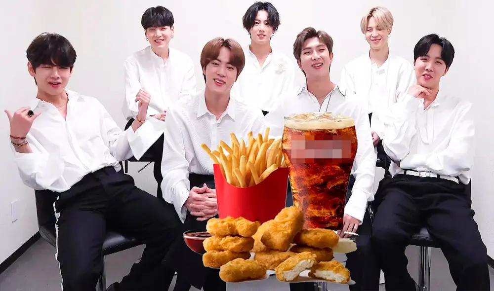 RM, Jin, Suga, Jimin, J-Hope, V y Jungkook de BTS serán los primeros artistas coreanos en realizar una colaboración global con McDonald's. Foto: composición LR RM, Jin, Suga, Jimin, J-Hope, V y Jungkook de BTS serán los primeros artistas coreanos en realizar una colaboración global con McDonald's. Foto: composición LR