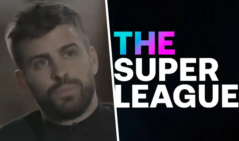 Gerard Pique se manifestó en contra de la creación de la Superliga Europea. Foto: captura de Fútbol en Movistar Gerard Pique se manifestó en contra de la creación de la Superliga Europea. Foto: captura de Fútbol en Movistar