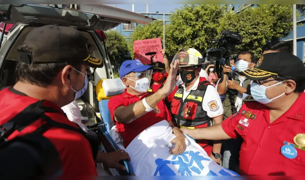 Casaretto, voluntario de la institución, tiene 61 años. Foto: Carlos Félix/La República