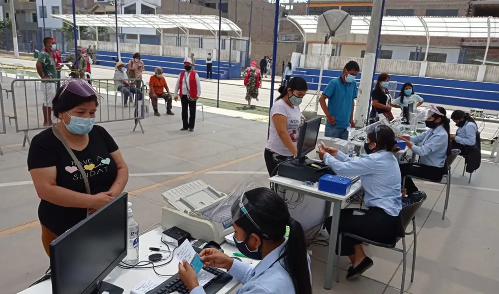 Puntos de pago de bono 600 en puntos itinerantes solo están ubicados en San Martín de Porres, Pueblo Libre y San Juan de Lurigancho. Foto: MIDIS Puntos de pago de bono 600 en puntos itinerantes solo están ubicados en San Martín de Porres, Pueblo Libre y San Juan de Lurigancho. Foto: MIDIS
