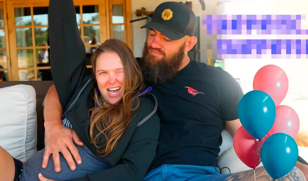 Ronda Rousey y su esposo Travis Browne anunciaron que esperan un bebé. Foto: YouTube