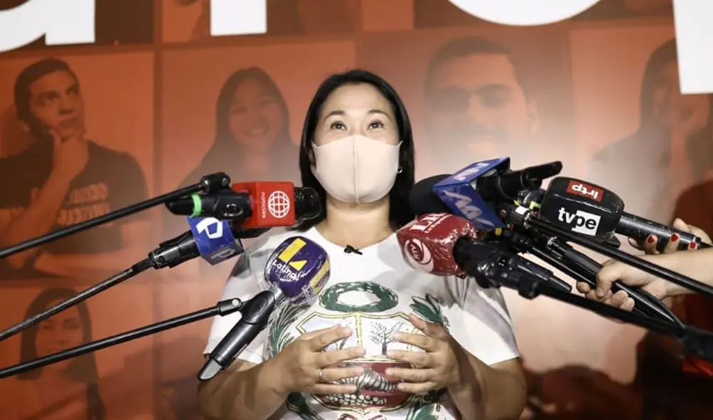 Fujimori postula a la presidencia con Fuerza Popular. Foto: La República