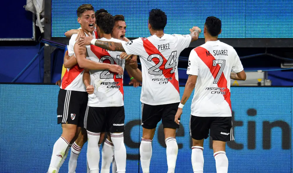 El River Plate se enfrenta al Corinthians este 22 de abril de 2021. Foto: EFE