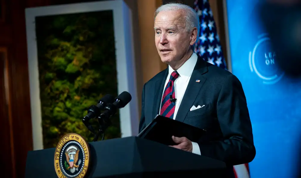 Biden recalcó que "ningún país puede resolver solo esta crisis". Foto: AFP Biden recalcó que "ningún país puede resolver solo esta crisis". Foto: AFP