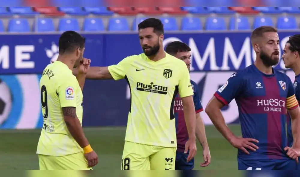 Atlético de Madrid vs. Huesca jugarán desde las 12.00 p. m. (hora peruana). Foto: EFE