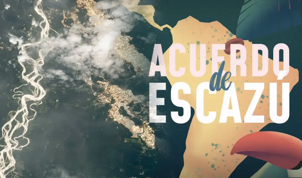 La imagen de la NASA muestra los "ríos de oro" de Perú. Foto: NASA La imagen de la NASA muestra los "ríos de oro" de Perú. Foto: NASA