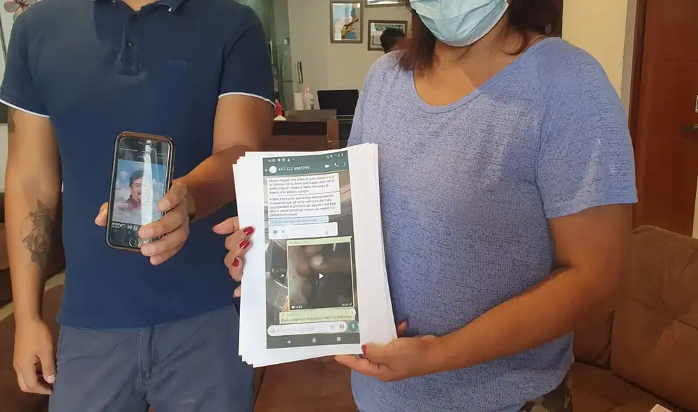 Familia pide la intervención de la PNP para dejar de recibir amenazas constantes. Foto: Mary Luz Aranda / URPI-LR