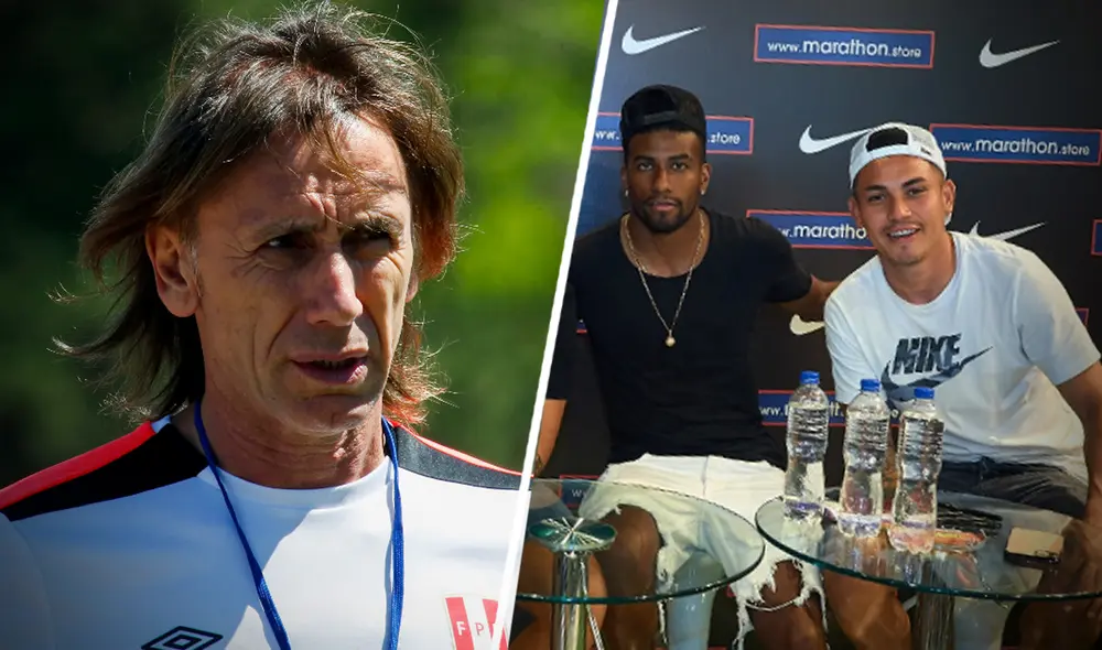 Jean Deza y Carlos Ascues ingresaron al proceso de Gareca en la selección peruana en el 2015. Foto: GLR Jean Deza y Carlos Ascues ingresaron al proceso de Gareca en la selección peruana en el 2015. Foto: GLR