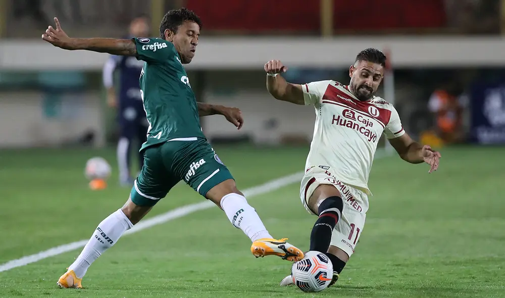 Universitario buscará la clasificación a la Copa Sudamericana cuando visite a Palmeiras. Foto: Twitter Universitario de Deportes