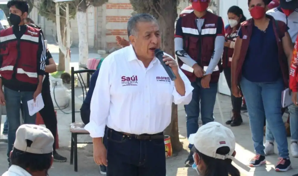 El adolescente trabajaba repartiendo volantes para Saúl Huerta. Foto: Twitter / Saúl Huerta El adolescente trabajaba repartiendo volantes para Saúl Huerta. Foto: Twitter / Saúl Huerta